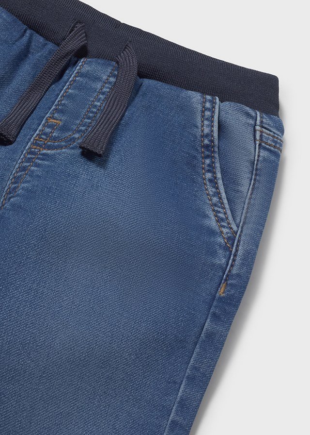 Baby jeans with adjustable waist