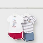 4-piece striped set newborn