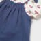 Print dungaree set baby