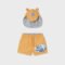 Swimwear set baby with eared hat