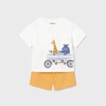 Baby surf trousers and T-shirt set