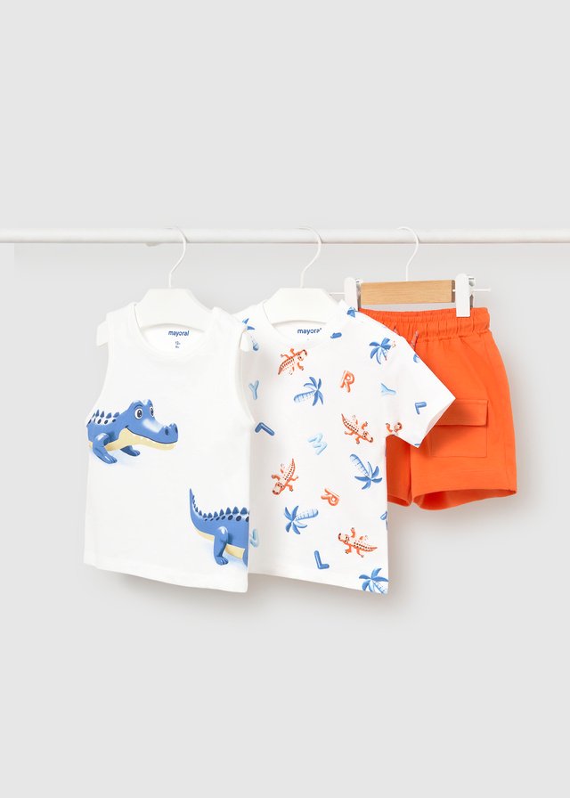 Print 3 piece set baby
