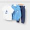 Tracksuit baby with interactive t-shirt