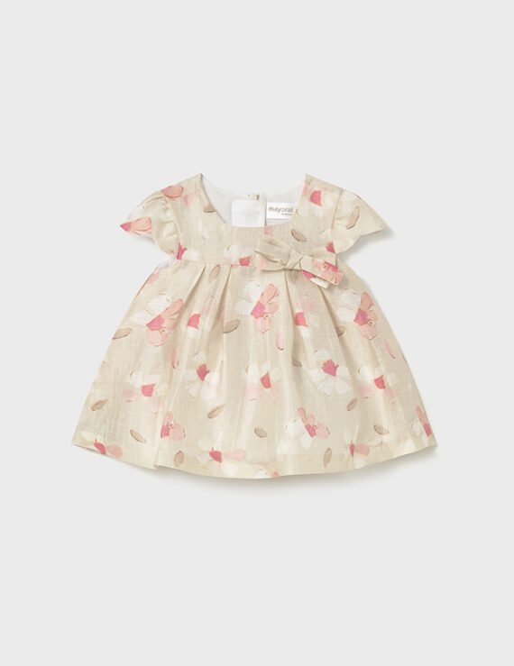 Print ceremony dress newborn