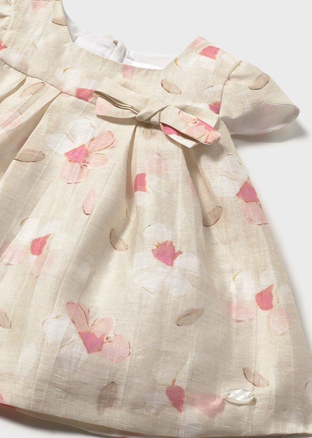 Print ceremony dress newborn