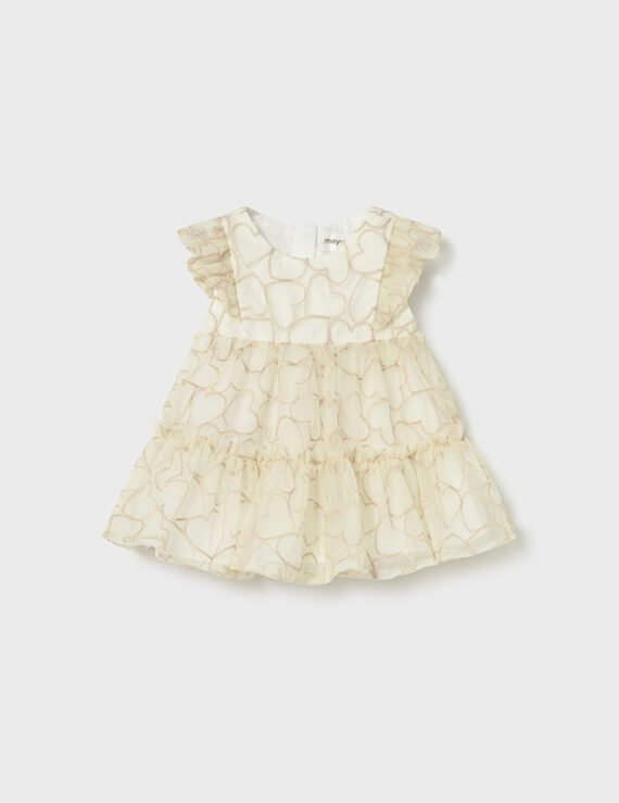 Newborn ceremony tulle dress