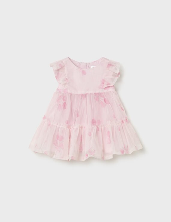 Newborn ceremony tulle dress