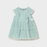 Baby pleated tulle dress