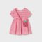 Print dress baby with bag
