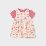 Baby printed dress with jacket