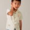 Boy's shirt with embroidered details