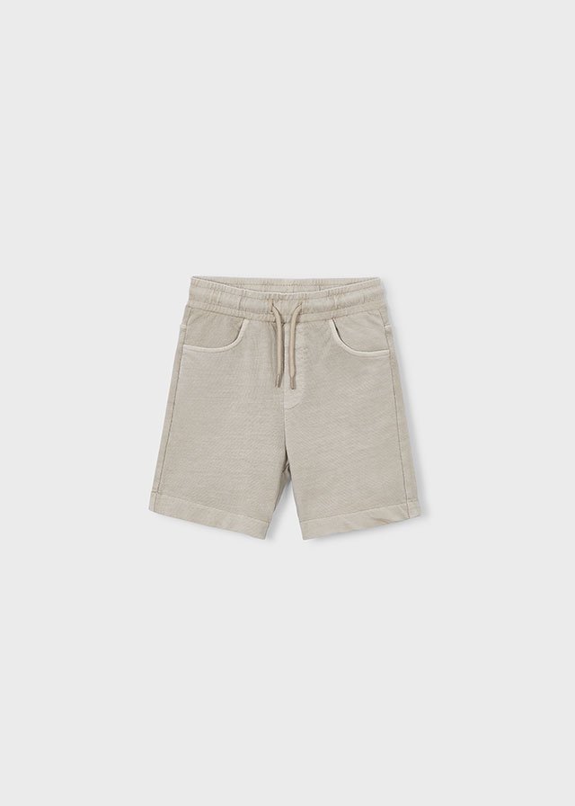 Bermuda shorts boy with washed effect