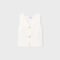 Girl's knitted waistcoat with buttons