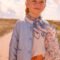 Reversible quilted jacket for girls