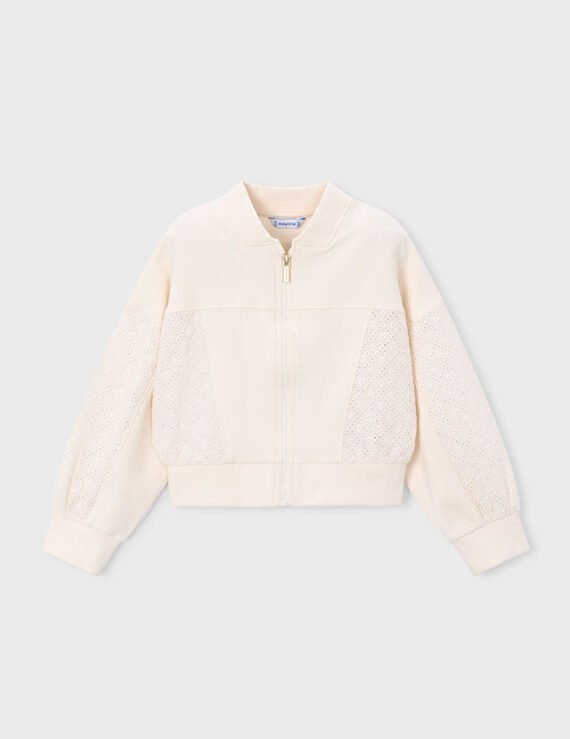 Zip sweater girl