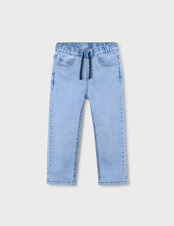 Boy jeans with drawstring