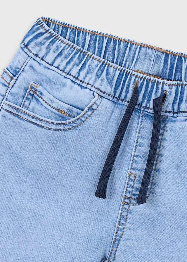 Boy jeans with drawstring