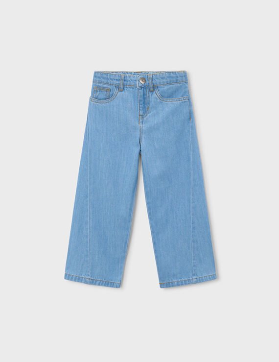 Girls' flowing jeans