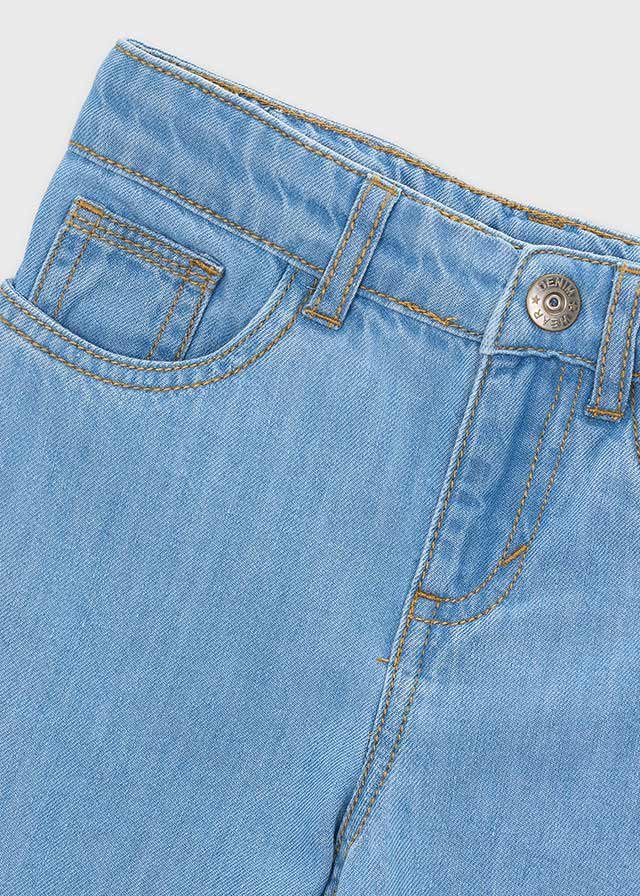 Girls' flowing jeans