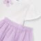 Tulle skirt and T-shirt set for girls