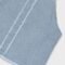 Girls' striped denim top