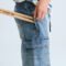 Boy's denim cargo shorts