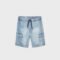 Boy's denim cargo shorts