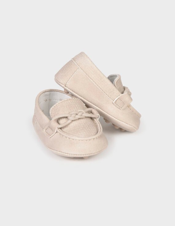 Newborn boy moccasins