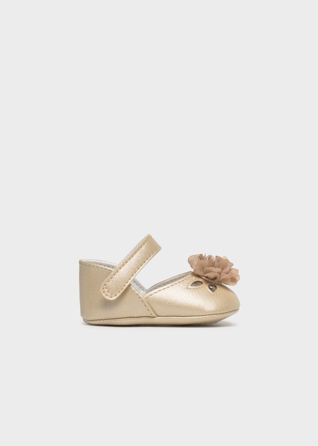Newborn ceremony bow Mary Janes