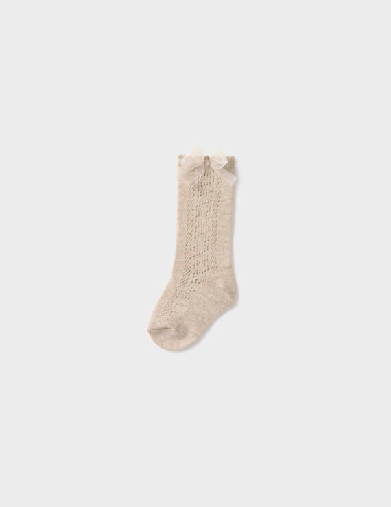 Baby bow sock