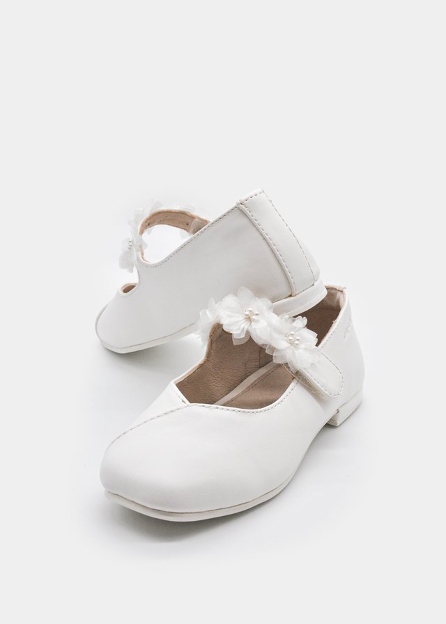 Flower ballerina shoes