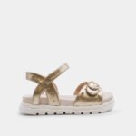 Girl's studded sandals