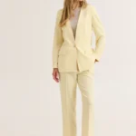 Women suit yellow