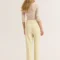 Women suit yellow