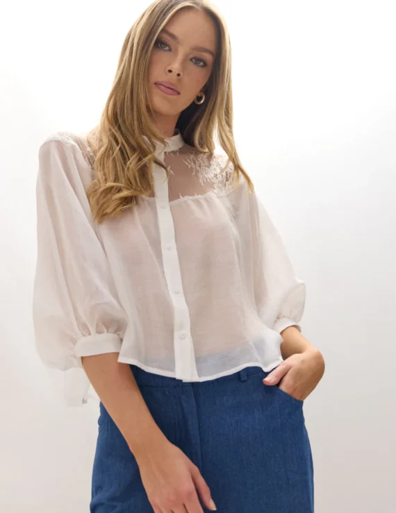 Lace shirt