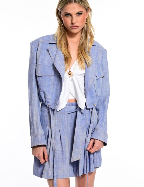 Linen oversize jacket