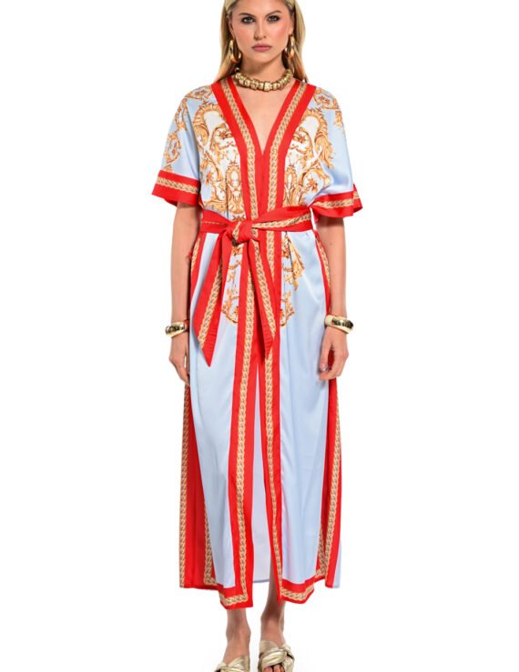 Versace print dress