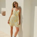 Short flower dress