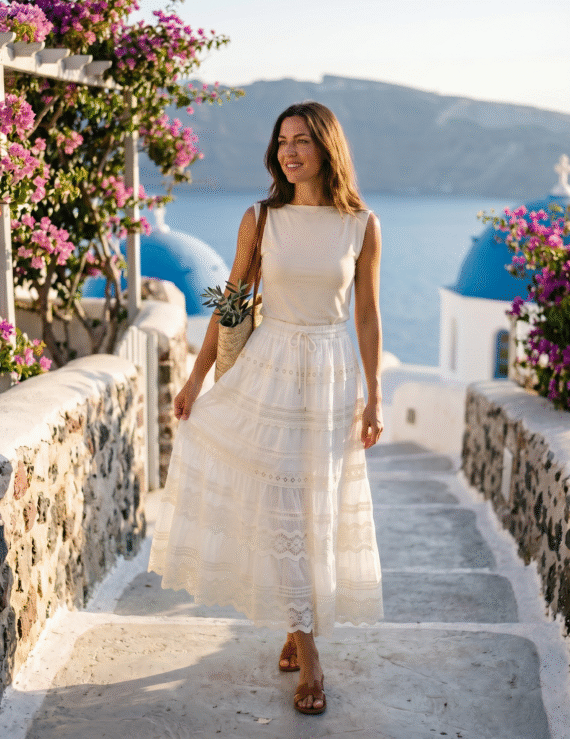 Lace skirt