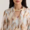 Kaftan dress silk