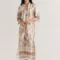 Kaftan dress silk