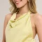 Silk dress with scarf