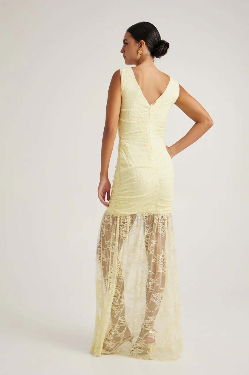 Maxi lace dress