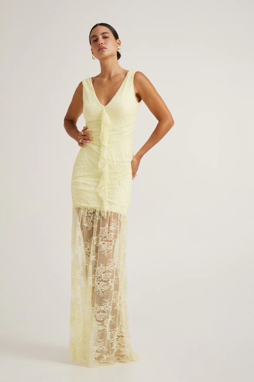 Maxi lace dress