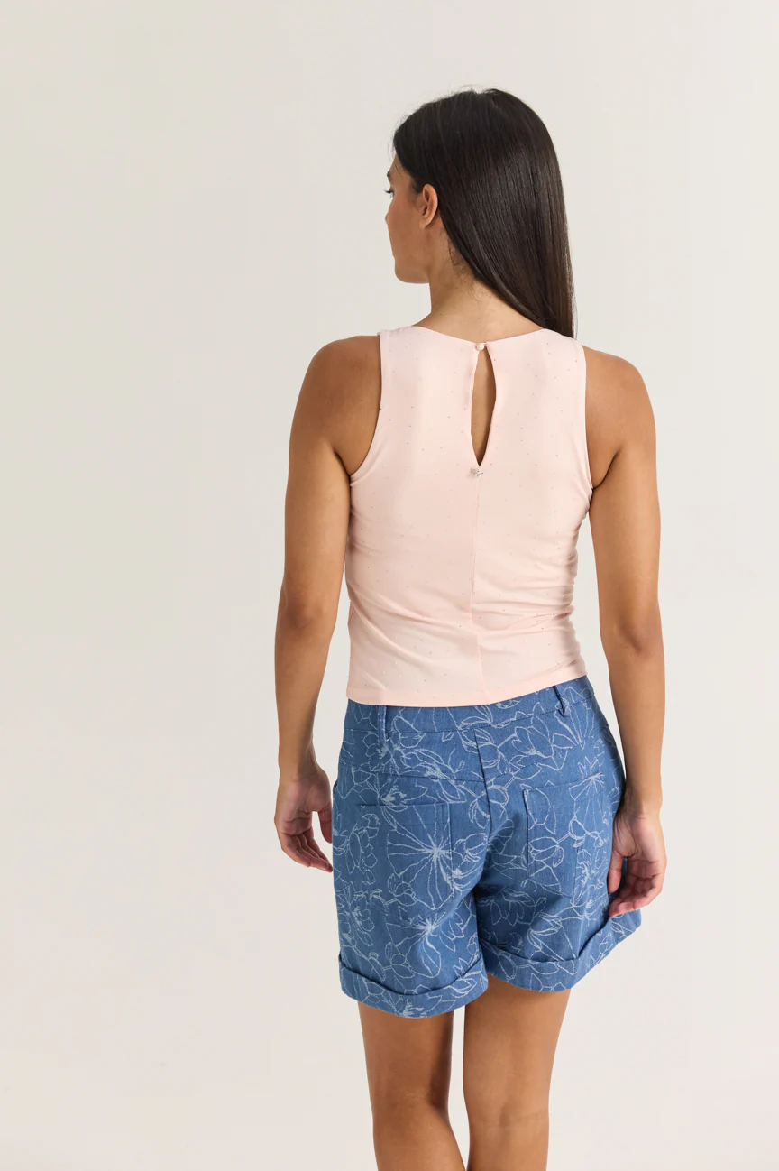 Top with small stones