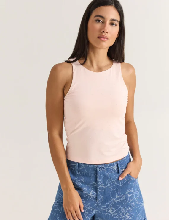 Top with small stones