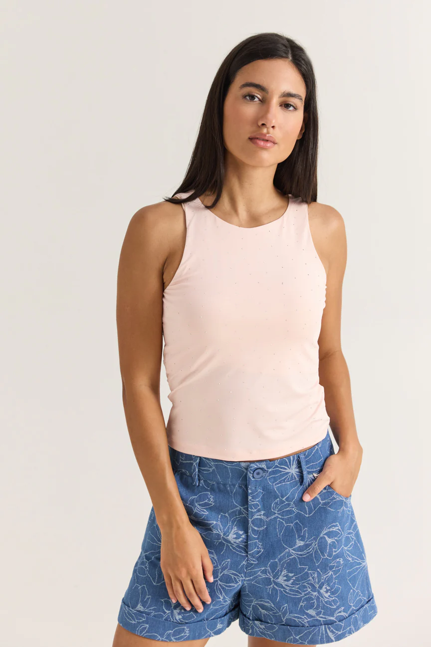 Top with small stones