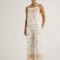 Linen set with embroidery