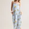 Maxi flower dress