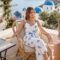 Jumpsuit palm prints